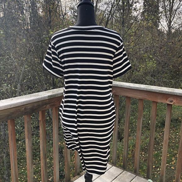 Striped Tshirt Dress SZ S - Picture 3 of 6